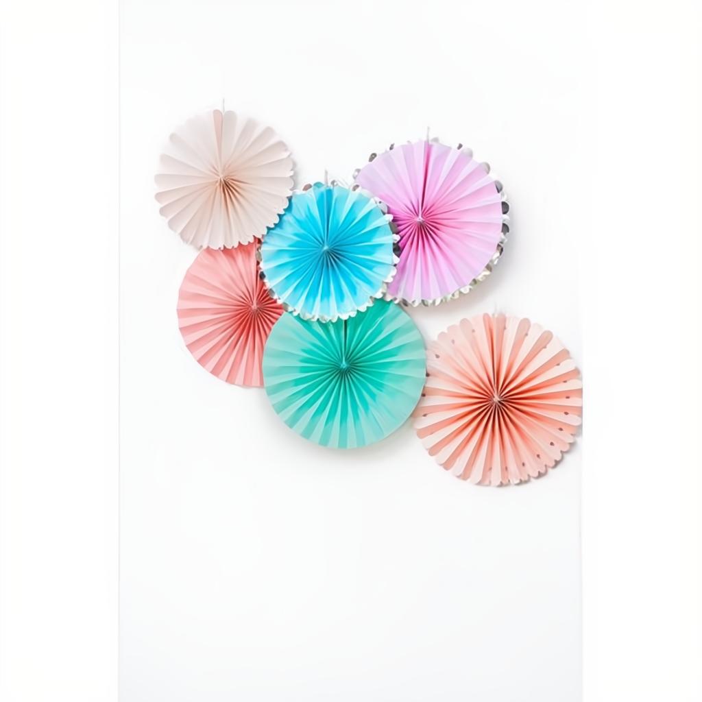 3 Einhorn Twinkle Papierrosetten PartyDeco 3 fiestastore