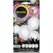 5 LED Ballone weiss - illooms illooms 1 fiestastore