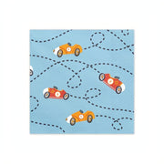 Servietten Autos, 33x33 cm, Gold Servietten bedruckt PartyDeco 1 fiestastore