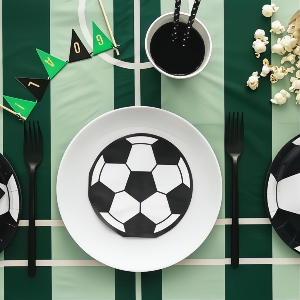 Servietten Ball, 13,5cm Servietten bedruckt PartyDeco 2 fiestastore