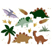 Abwaschbare Tattoos Dinosaurier Abwaschbare Tattoos PartyDeco 1 fiestastore