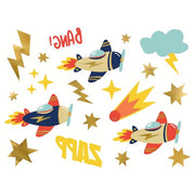 Abwaschbare Tattoos Flugzeuge Abwaschbare Tattoos PartyDeco 1 fiestastore