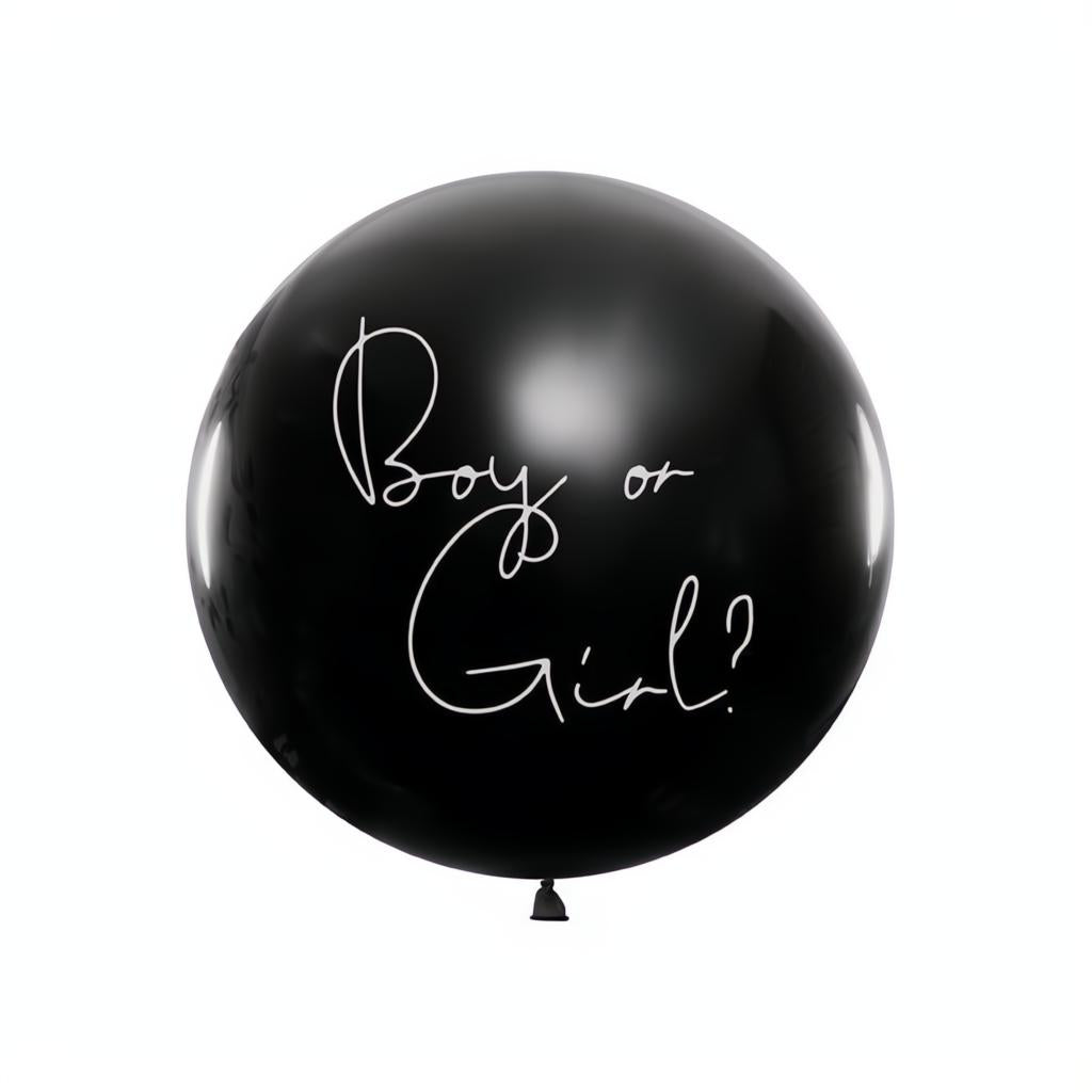 Ballon Gender Reveal - Mädchen, 1m PartyDeco 1 fiestastore