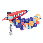 Ballongirlande - Rakete, 154x130cm Ballongirlanden PartyDeco 1 fiestastore