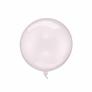 Ballonkugel, 40cm, transparent rosa Bubble Ballons/runde Ballons PartyDeco 1 fiestastore