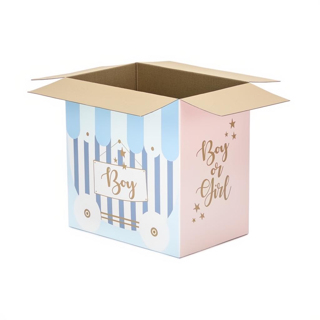 Ballonpost-Karton Boy or Girl PartyDeco 2 fiestastore