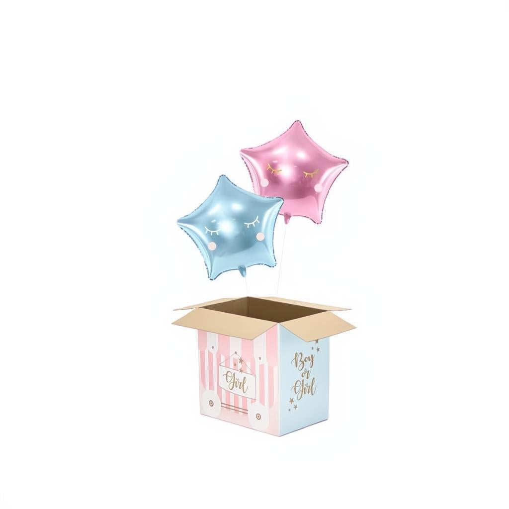 Ballonpost-Karton Boy or Girl PartyDeco 3 fiestastore