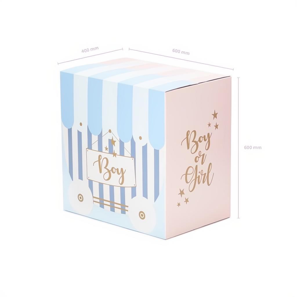 Ballonpost-Karton Boy or Girl PartyDeco 4 fiestastore