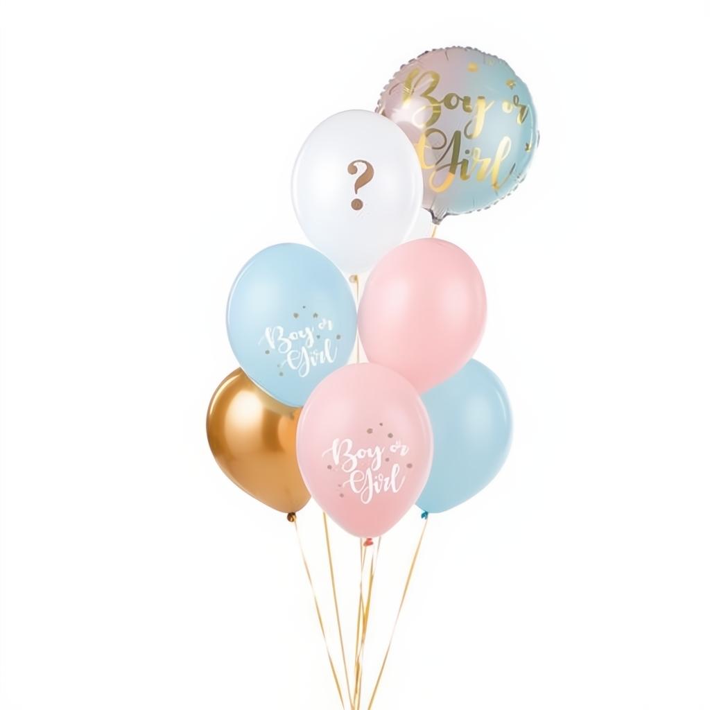 Ballons 30 cm, Boy or Girl PartyDeco 2 fiestastore