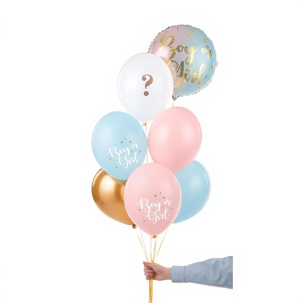 Ballons 30 cm, Boy or Girl PartyDeco 3 fiestastore