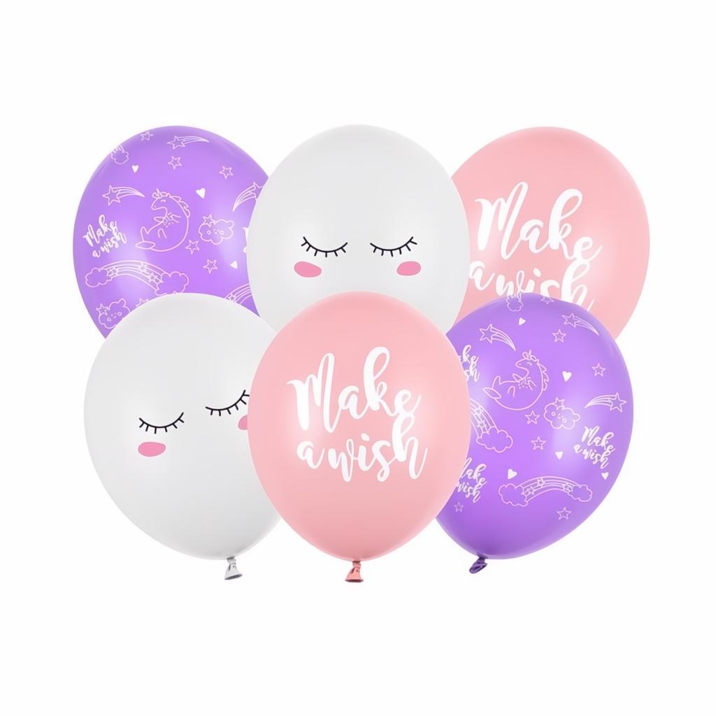 Ballons 30cm, Einhorn PartyDeco 1 fiestastore