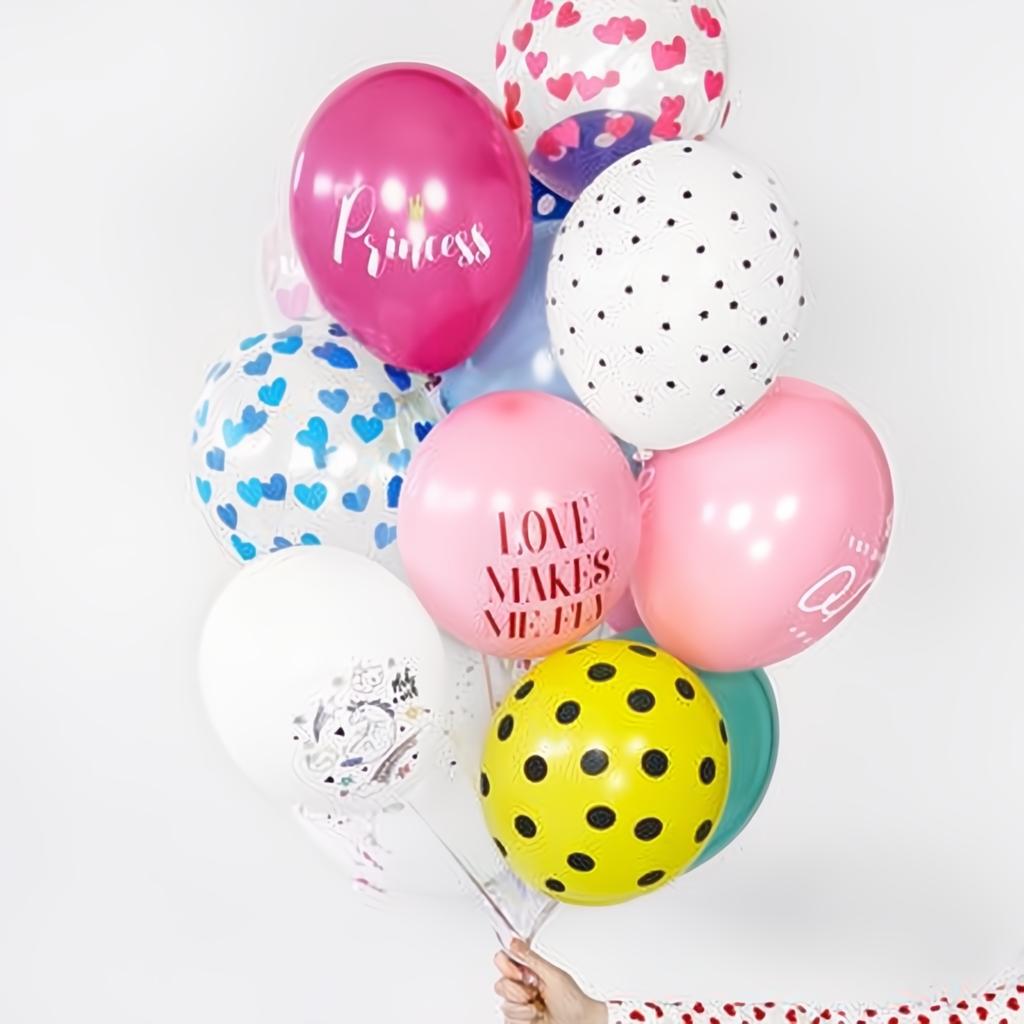 Ballons 30cm, Einhorn, Pastel Pure White PartyDeco 2 fiestastore