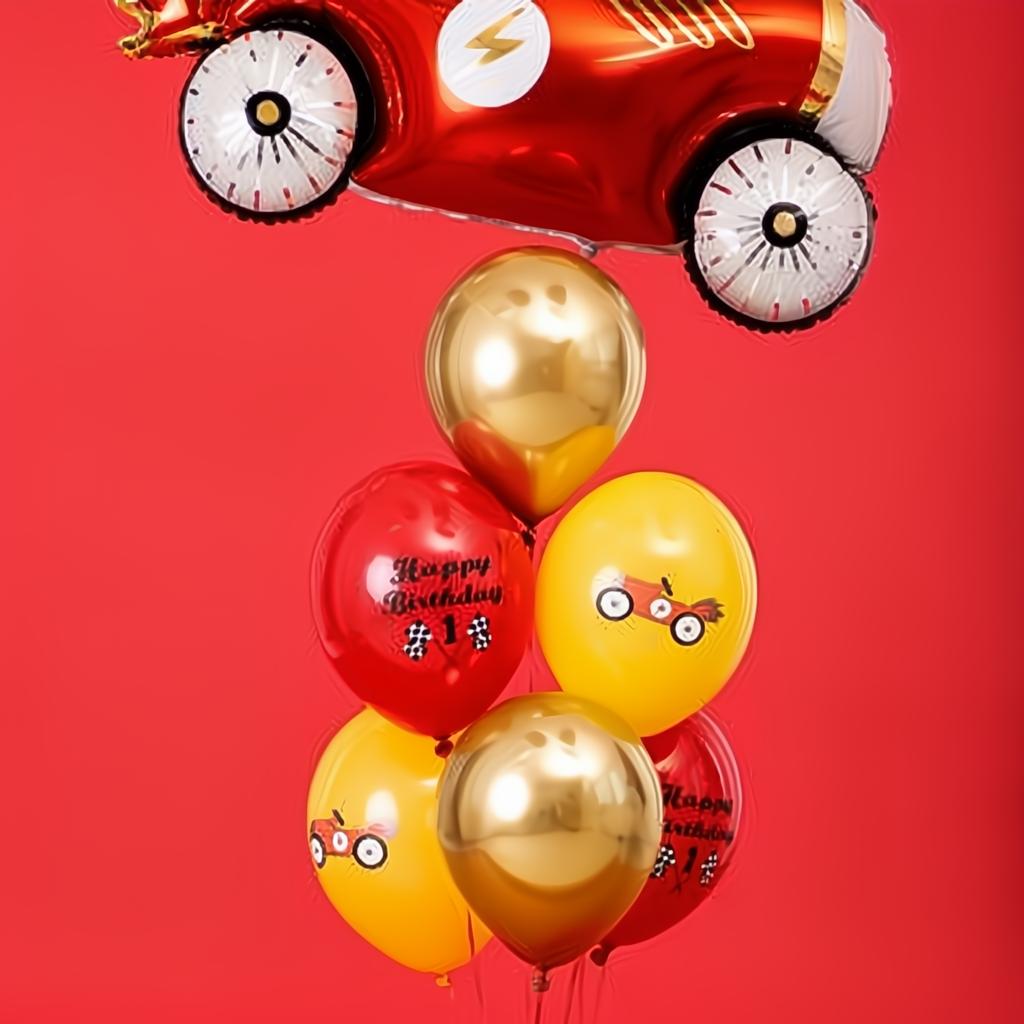 Ballons 30cm, Happy Birthday Bedruckte Latexballons PartyDeco 2 fiestastore