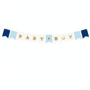 Banner Baby Boy, 15 x 160 cm PartyDeco 1 fiestastore