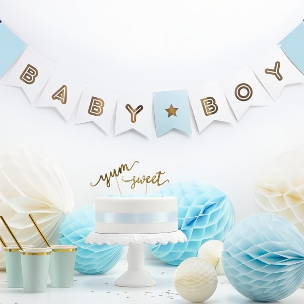 Banner Baby Boy, 15 x 160 cm PartyDeco 3 fiestastore