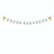 Banner Happy Birthday Pokal, 2,5 m Banner PartyDeco 1 fiestastore