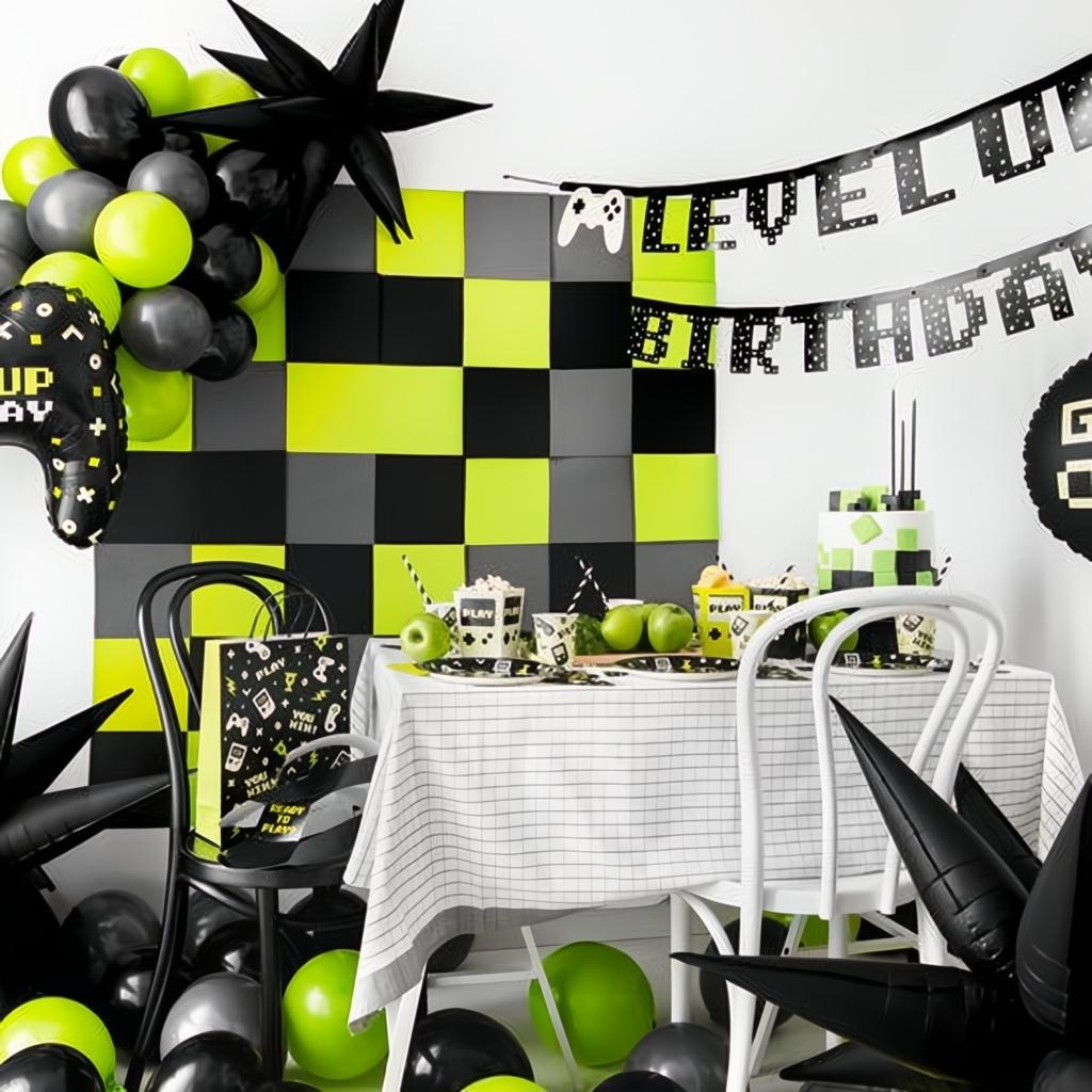 Banner Level Up, 2,5 m Banner PartyDeco 4 fiestastore