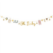 Banner Oh baby, 2.5 m PartyDeco 1 fiestastore