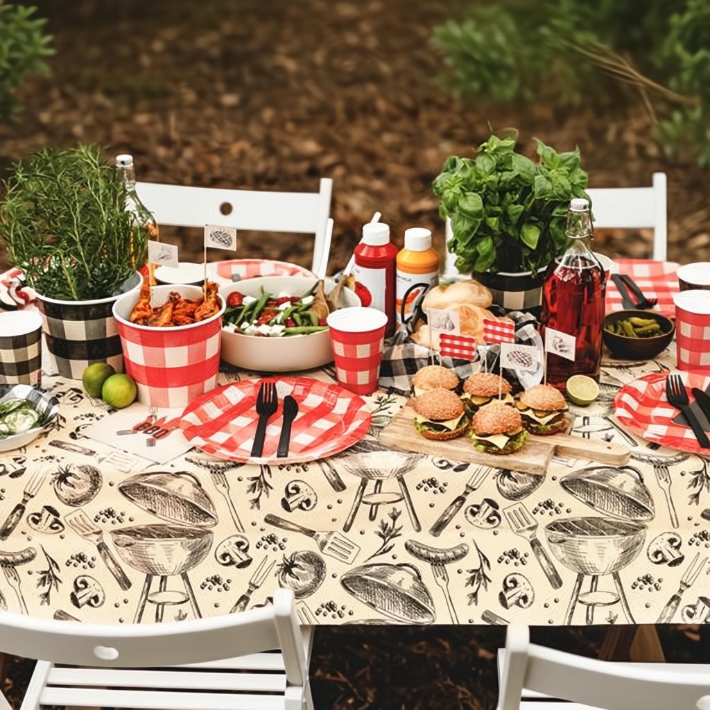 BBQ Servietten, 33x33 cm PartyDeco 5 fiestastore