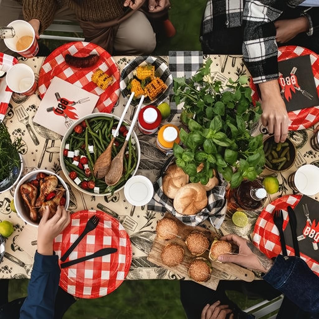 BBQ Servietten, 33x33 cm PartyDeco 6 fiestastore