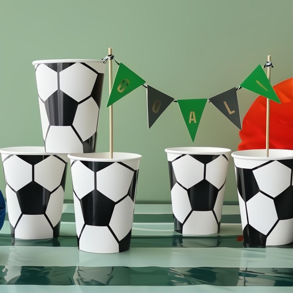 Becher Ball, 260 ml Becher / Gläser PartyDeco 3 fiestastore