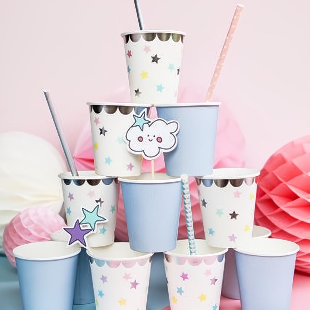 Becher Einhorn - Sterne, 180 ml PartyDeco 4 fiestastore