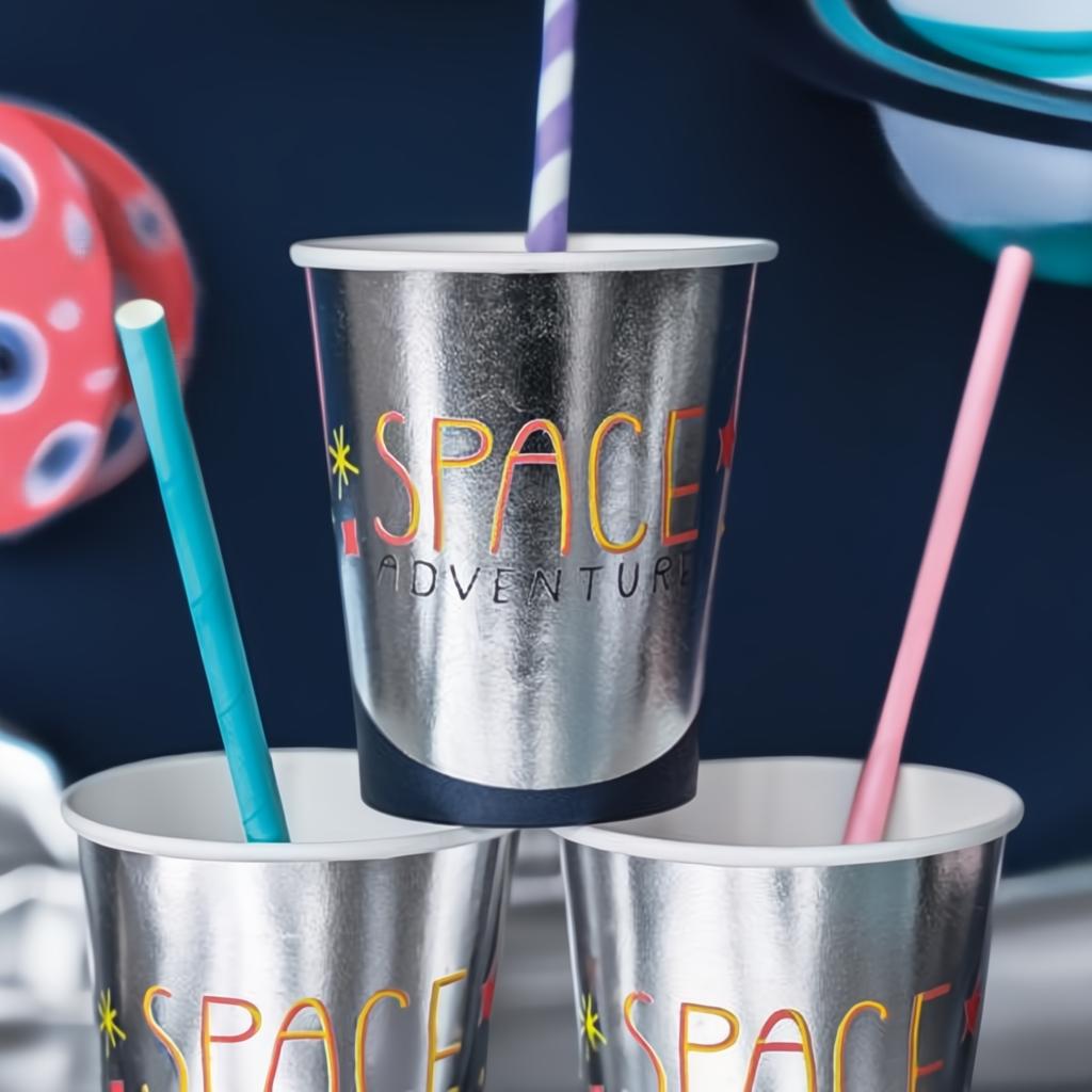 Becher Kosmos, 200ml Becher / Gläser PartyDeco 3 fiestastore