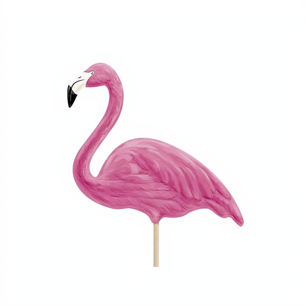 Caketopper Aloha - Flamingos, 15-23,5cm Topper für Kuchen und Muffins PartyDeco 2 fiestastore