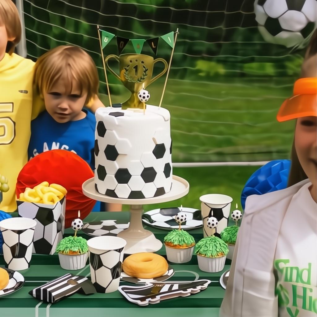 Caketopper Ball, 15,5-20cm Topper für Kuchen und Muffins PartyDeco 3 fiestastore