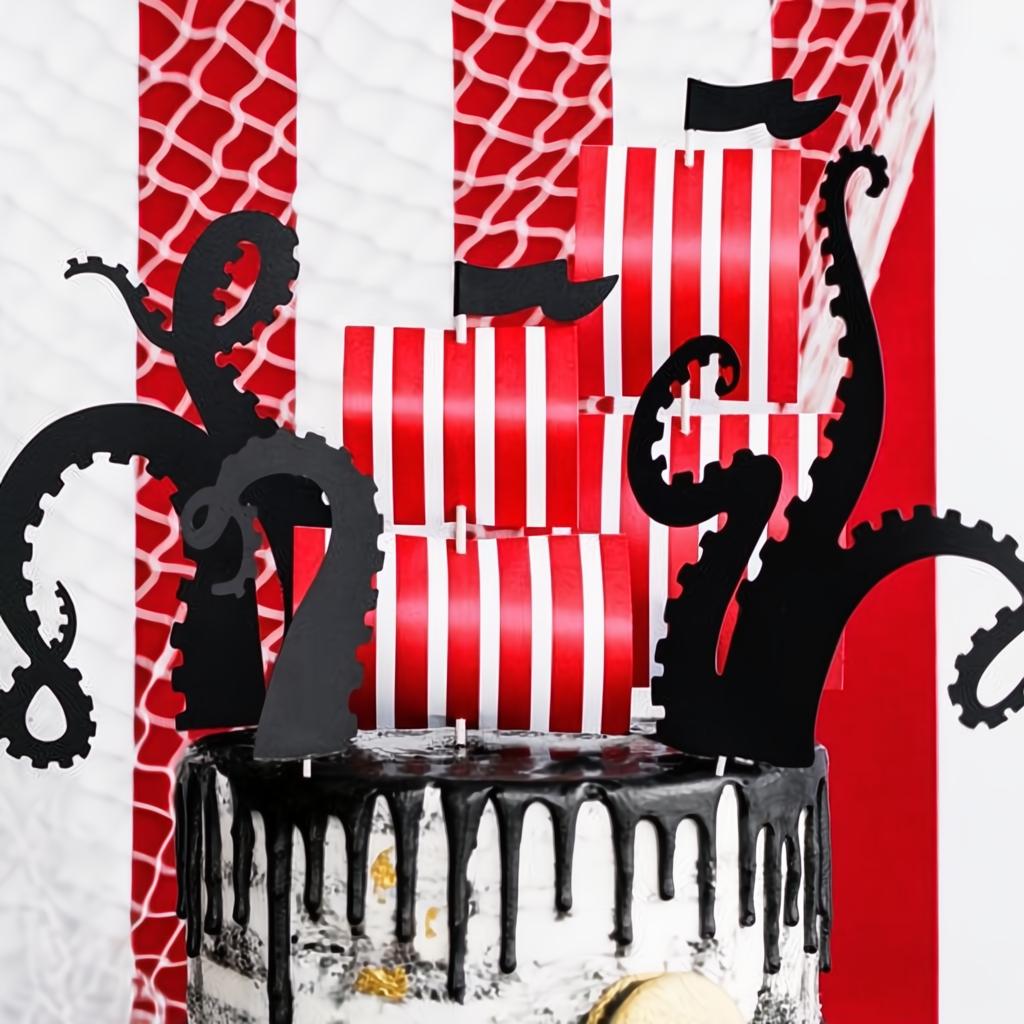 Caketopper Piraten, 13,5-21cm PartyDeco 2 fiestastore