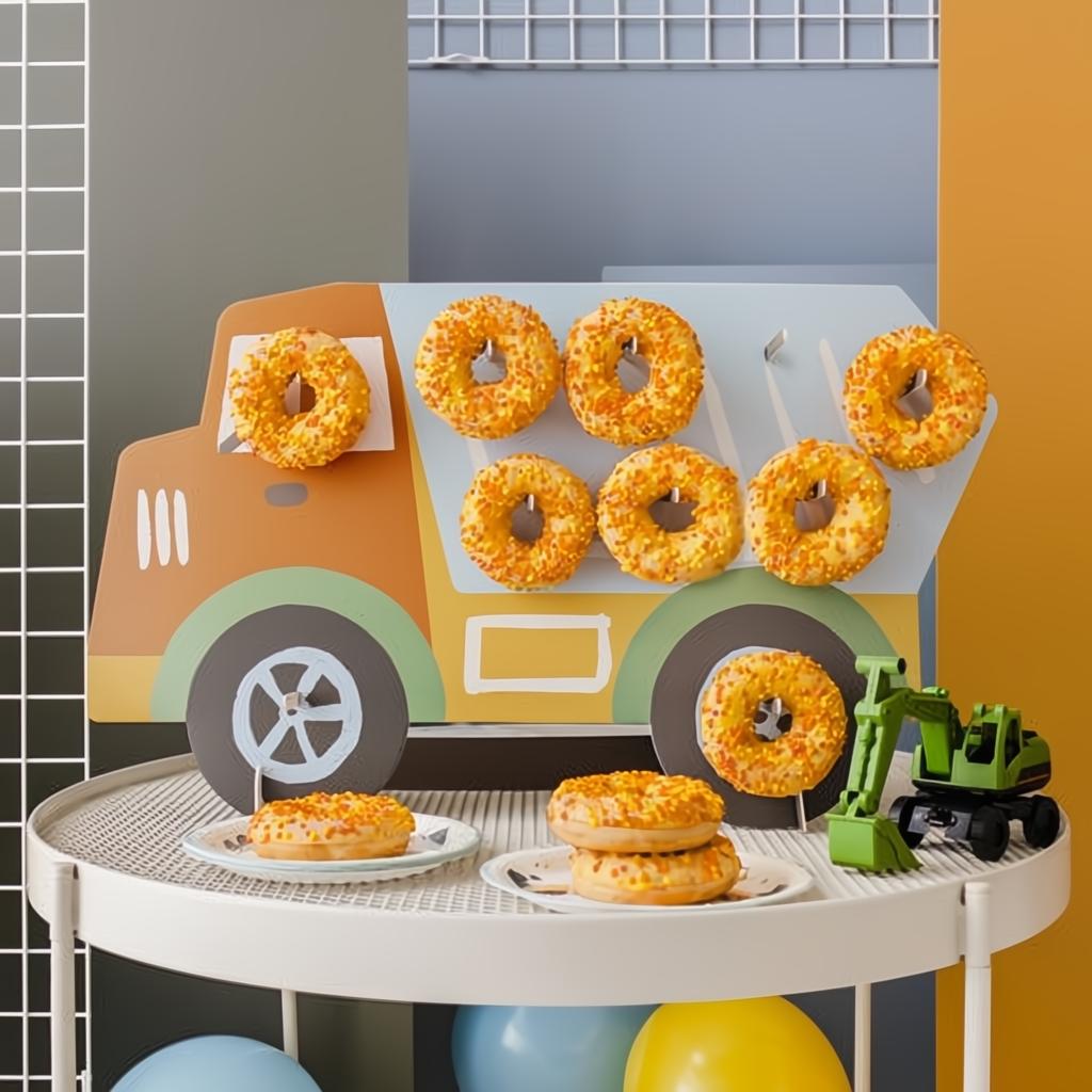 Donutsständer Truck, 61x37,5 cm Stellwände für Snacks PartyDeco 2 fiestastore