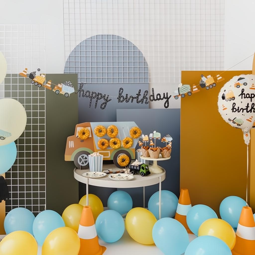 Donutsständer Truck, 61x37,5 cm Stellwände für Snacks PartyDeco 3 fiestastore