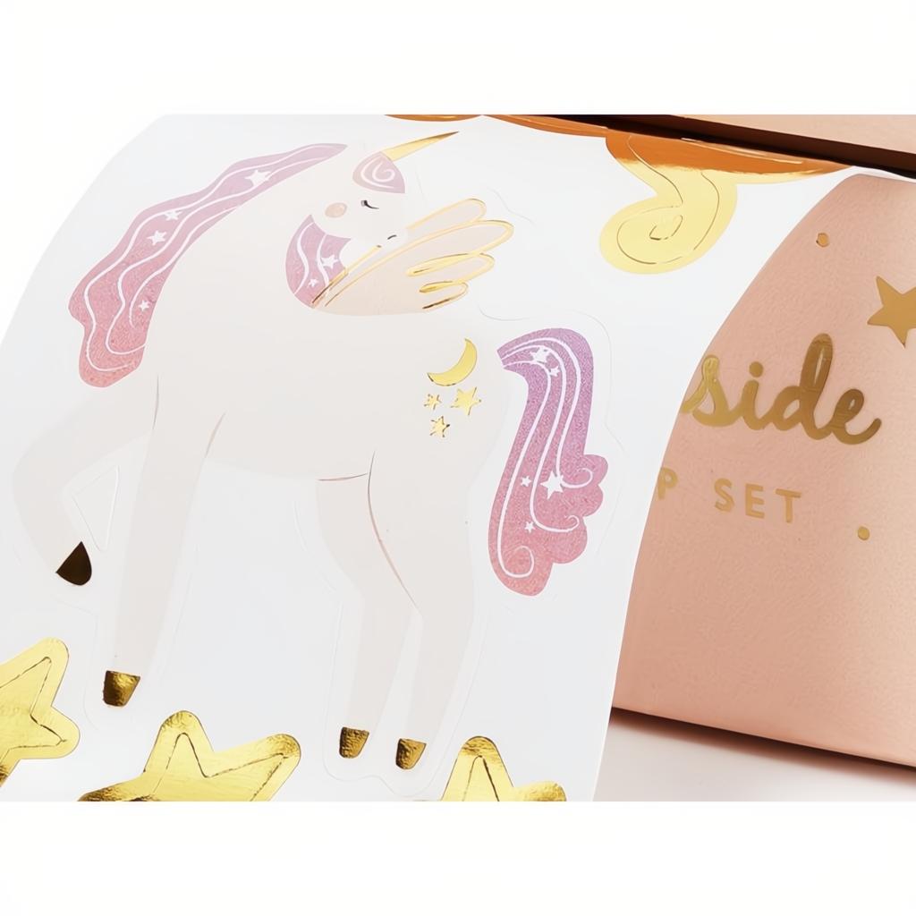 Einhorn-Aufkleber PartyDeco 2 fiestastore