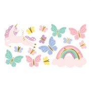 Einhorn-Tattoos Mix PartyDeco 1 fiestastore