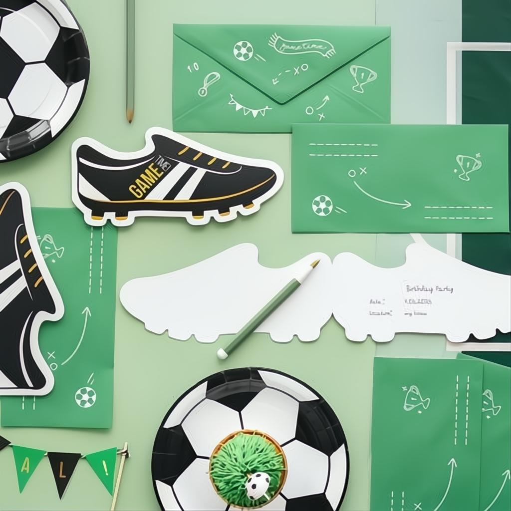 Einladungen Ball - Schuh Einladungen PartyDeco 3 fiestastore