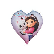 Folieballon Herz Gabby's Dollhouse, 35cm PartyDeco 1 fiestastore