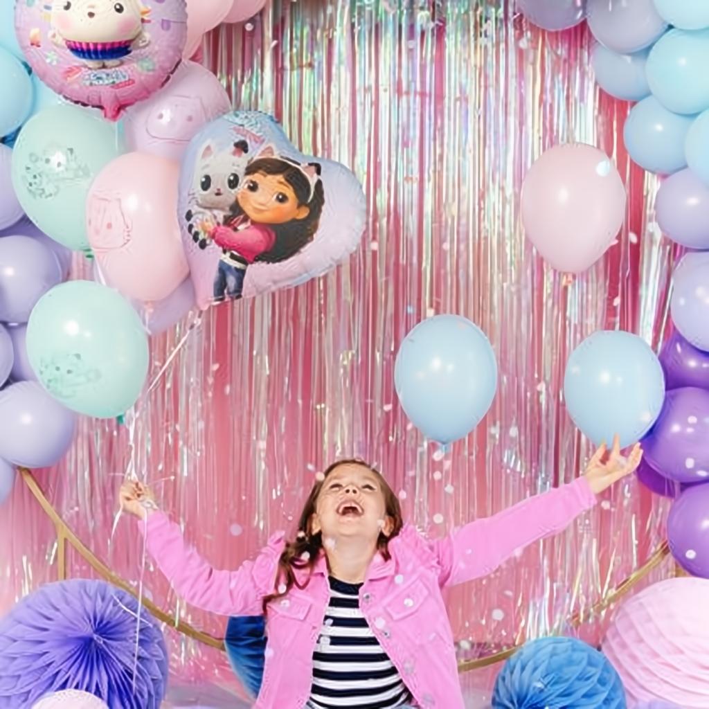 Folieballon Herz Gabby's Dollhouse, 35cm PartyDeco 3 fiestastore
