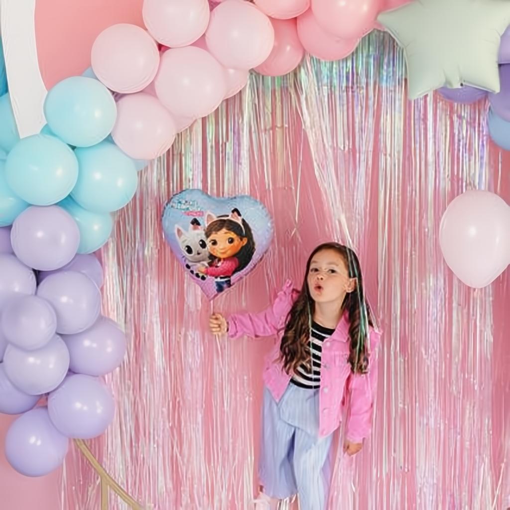 Folieballon Herz Gabby's Dollhouse, 35cm PartyDeco 4 fiestastore