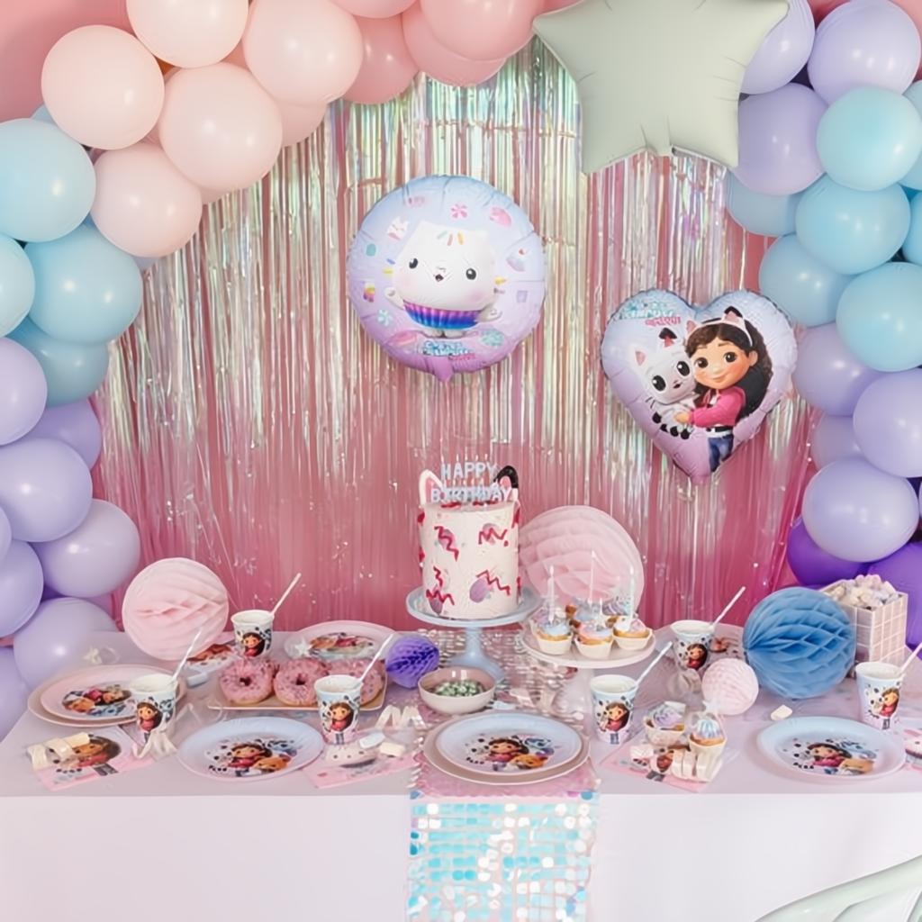 Folieballon Herz Gabby's Dollhouse, 35cm PartyDeco 6 fiestastore