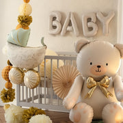 Folienballon Baby, 140x43 cm, beige PartyDeco 1 fiestastore