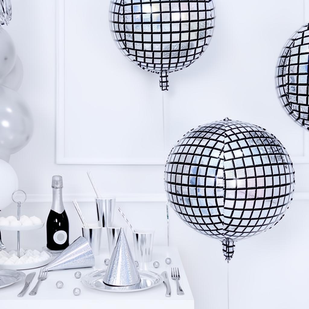 Folienballon Disco-Kugel, 40cm PartyDeco 2 fiestastore