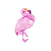 Folienballon Flamingo, rosa, 70x95cm Folienballons PartyDeco 1 fiestastore