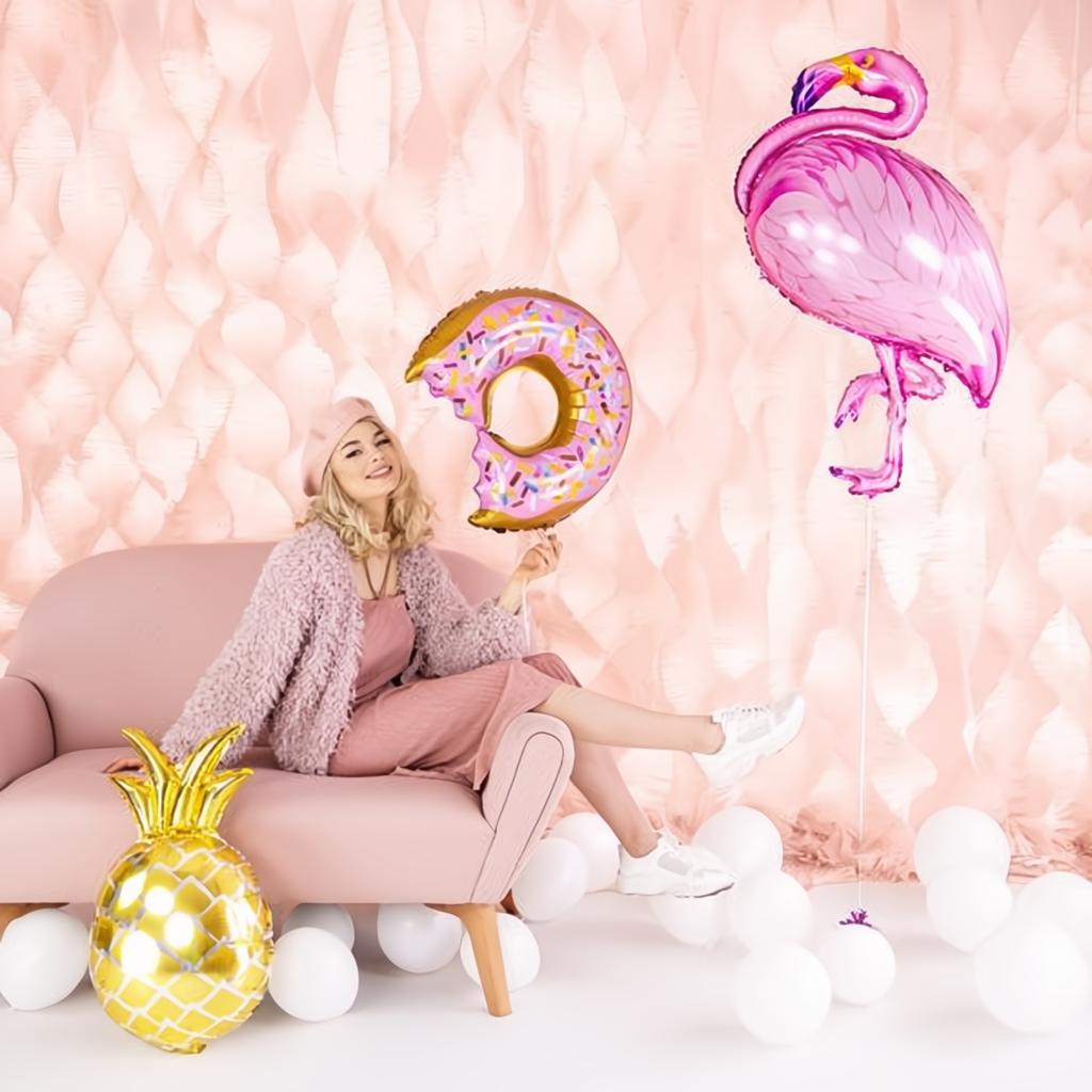 Folienballon Flamingo, rosa, 70x95cm Folienballons PartyDeco 5 fiestastore