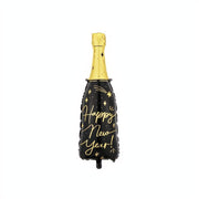 Folienballon Flasche Happy New Year, 39,5x98 cm PartyDeco 1 fiestastore
