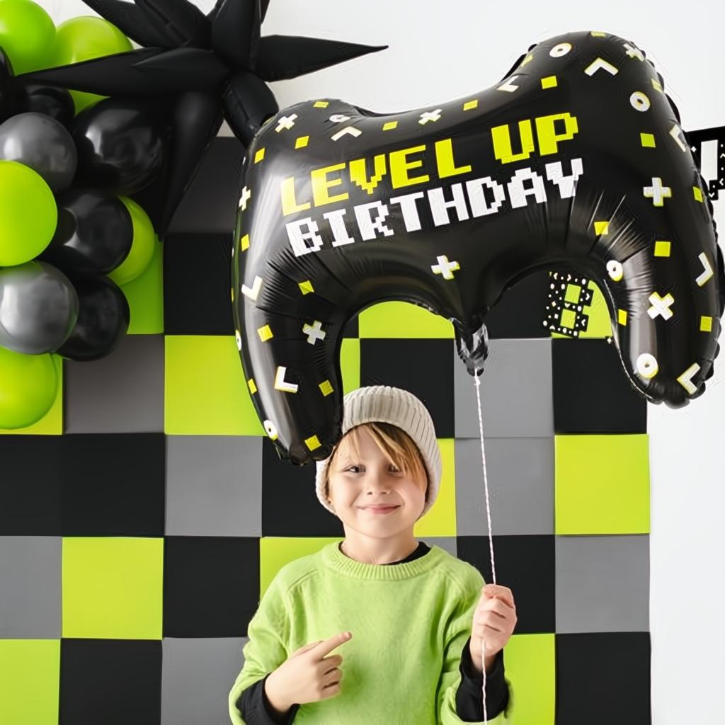 Folienballon Gamepad, 72x52 cm Folienballons PartyDeco 2 fiestastore