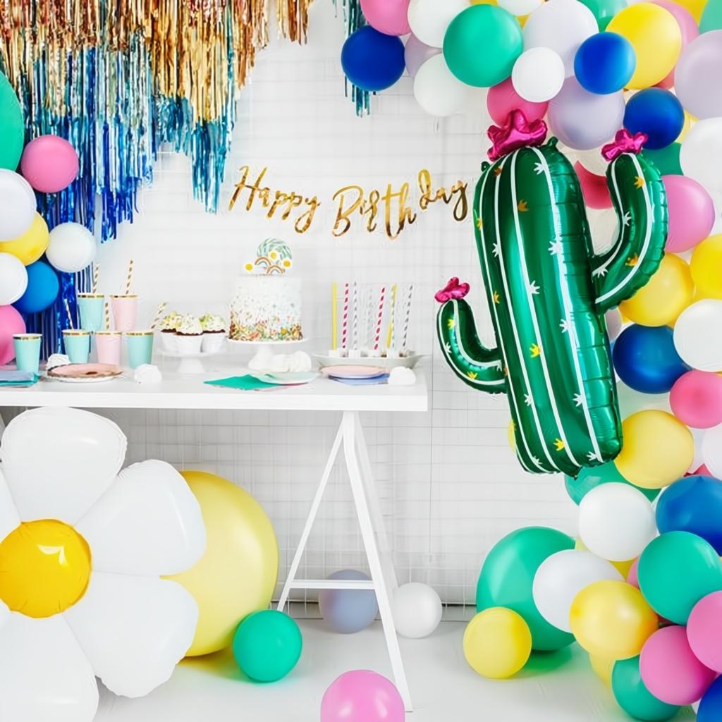Folienballon Gänseblümchen, 97x103cm PartyDeco 3 fiestastore