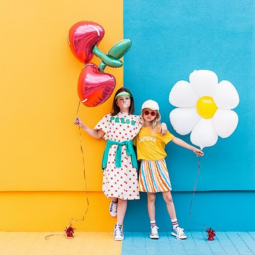 Folienballon Gänseblümchen, 97x103cm PartyDeco 6 fiestastore