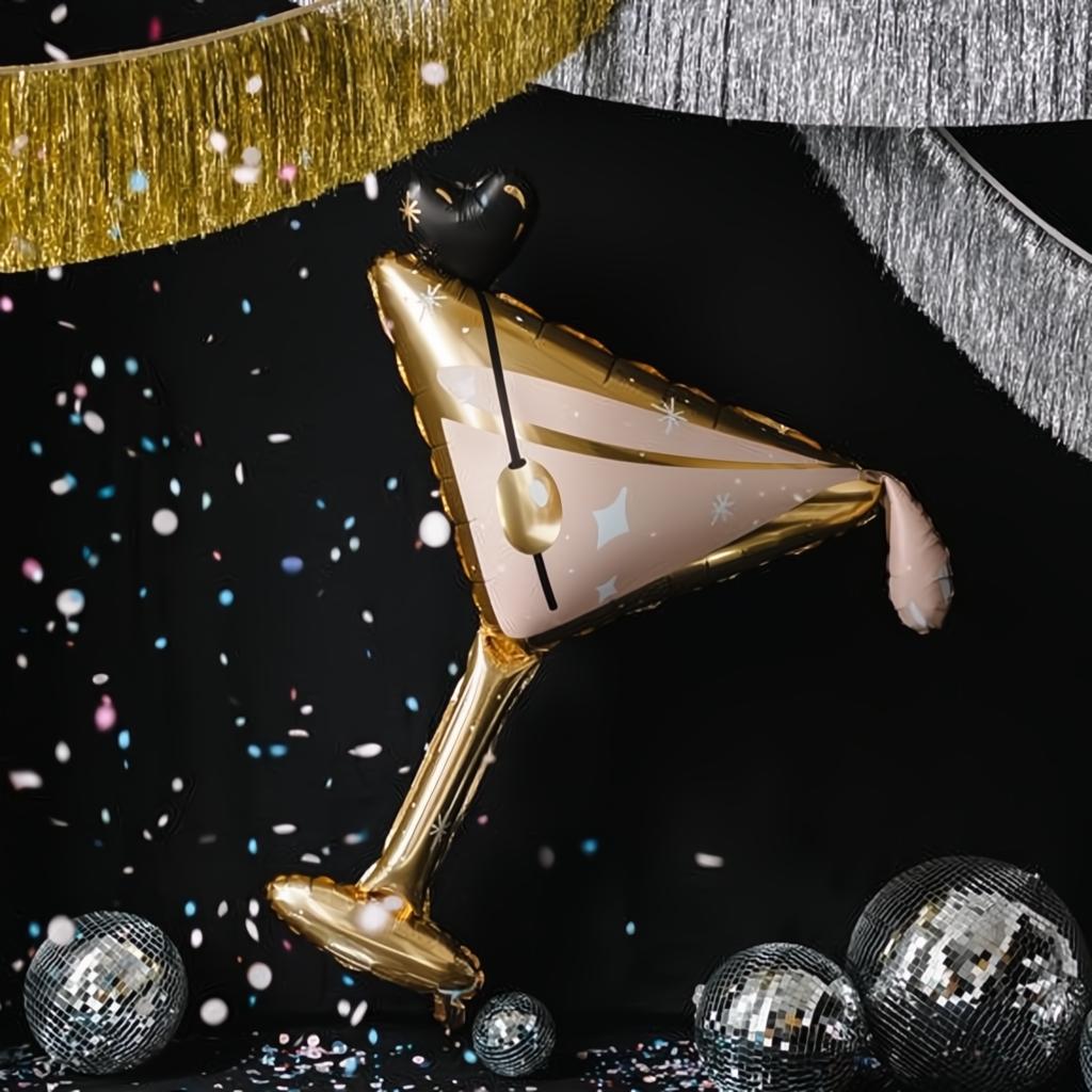 Folienballon Glas, 126x93 cm PartyDeco 3 fiestastore