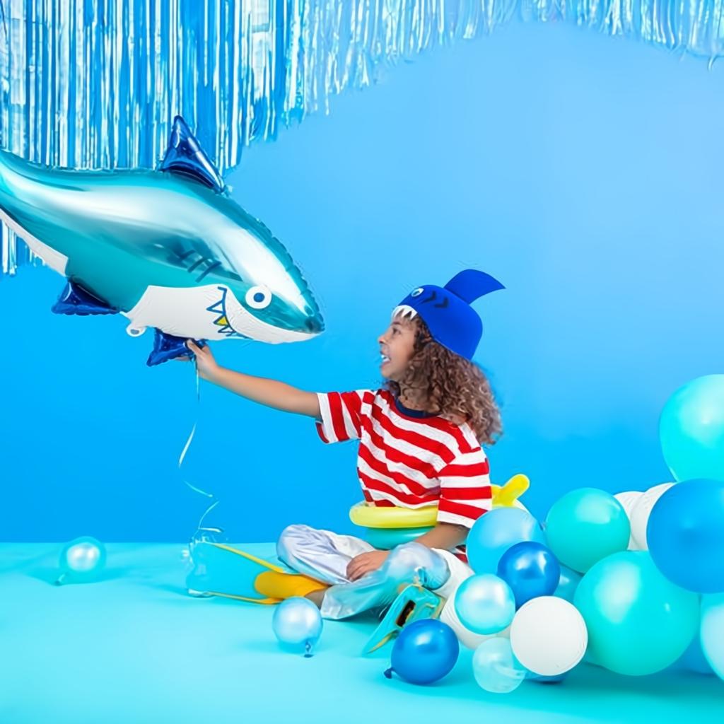 Folienballon Hai, 102x62 cm PartyDeco 4 fiestastore