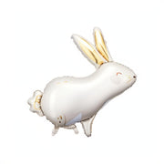 Folienballon Hase, 67x88 cm Folienballons PartyDeco 1 fiestastore